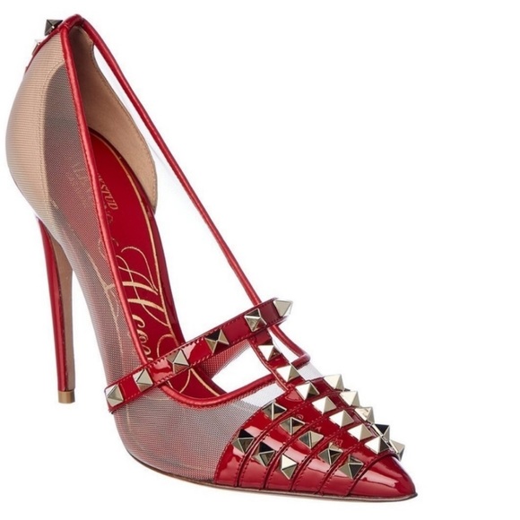 NWOB VALENTINO GARAVANI Rockstud Alcove Pump Heels Shoes - 36 - Picture 1 of 12
